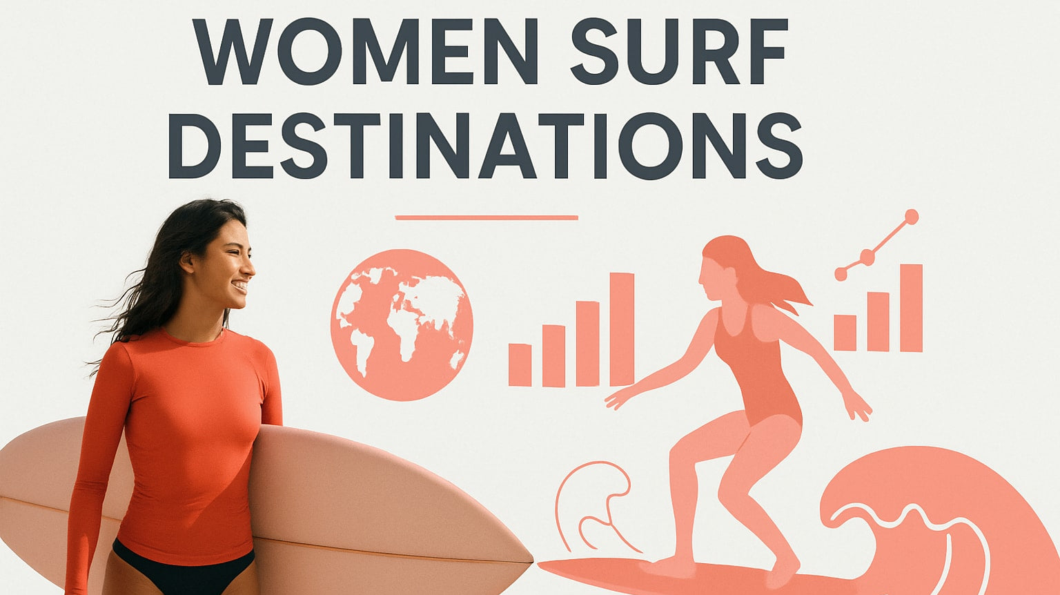 9 Traumhafte Women Surf Destinations für 2025