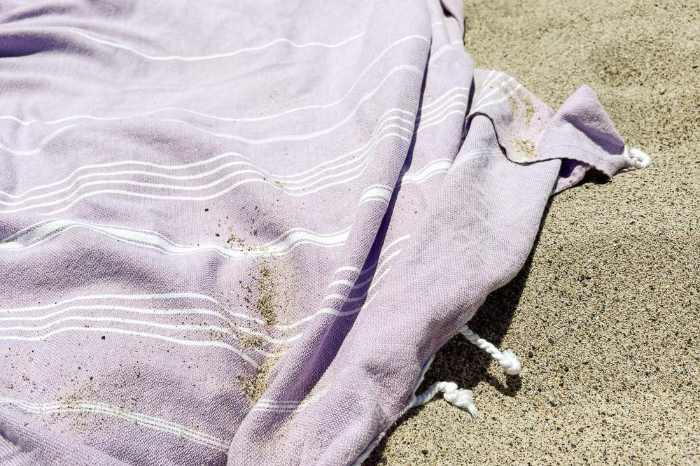 Towel Illusion tie dye