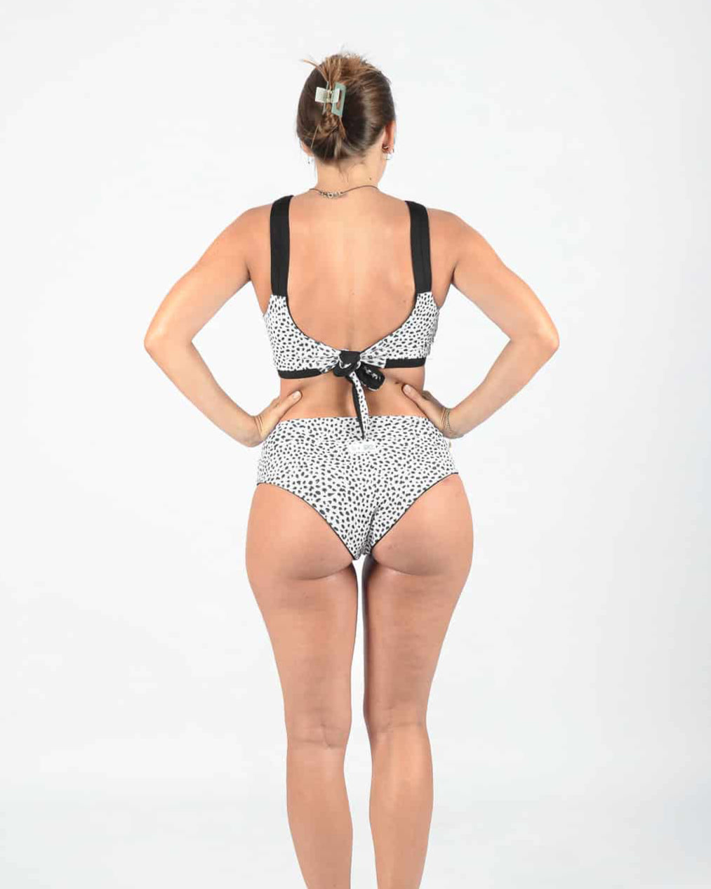 Flare Surf Bikini Top, Alice Bikini Bottom, black-salty leo