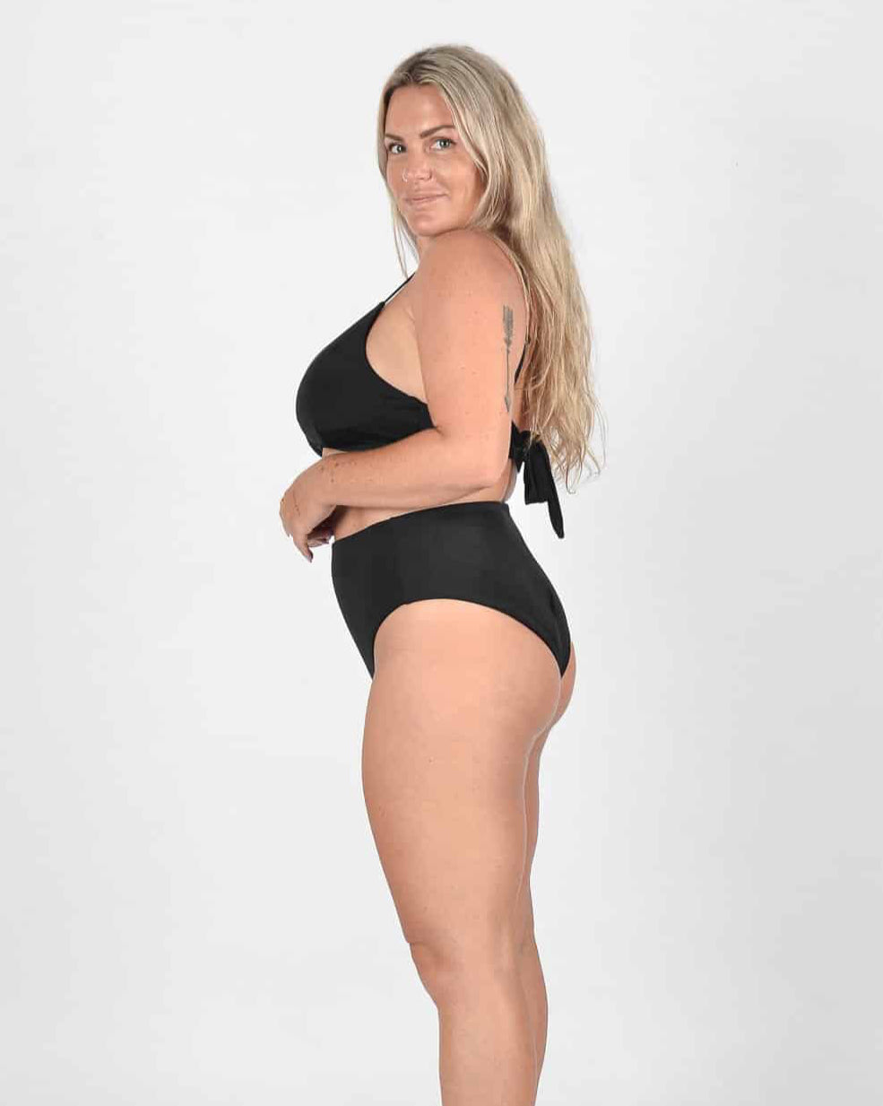 Adore Bikini Top black, Bliss Bikini Bottom black