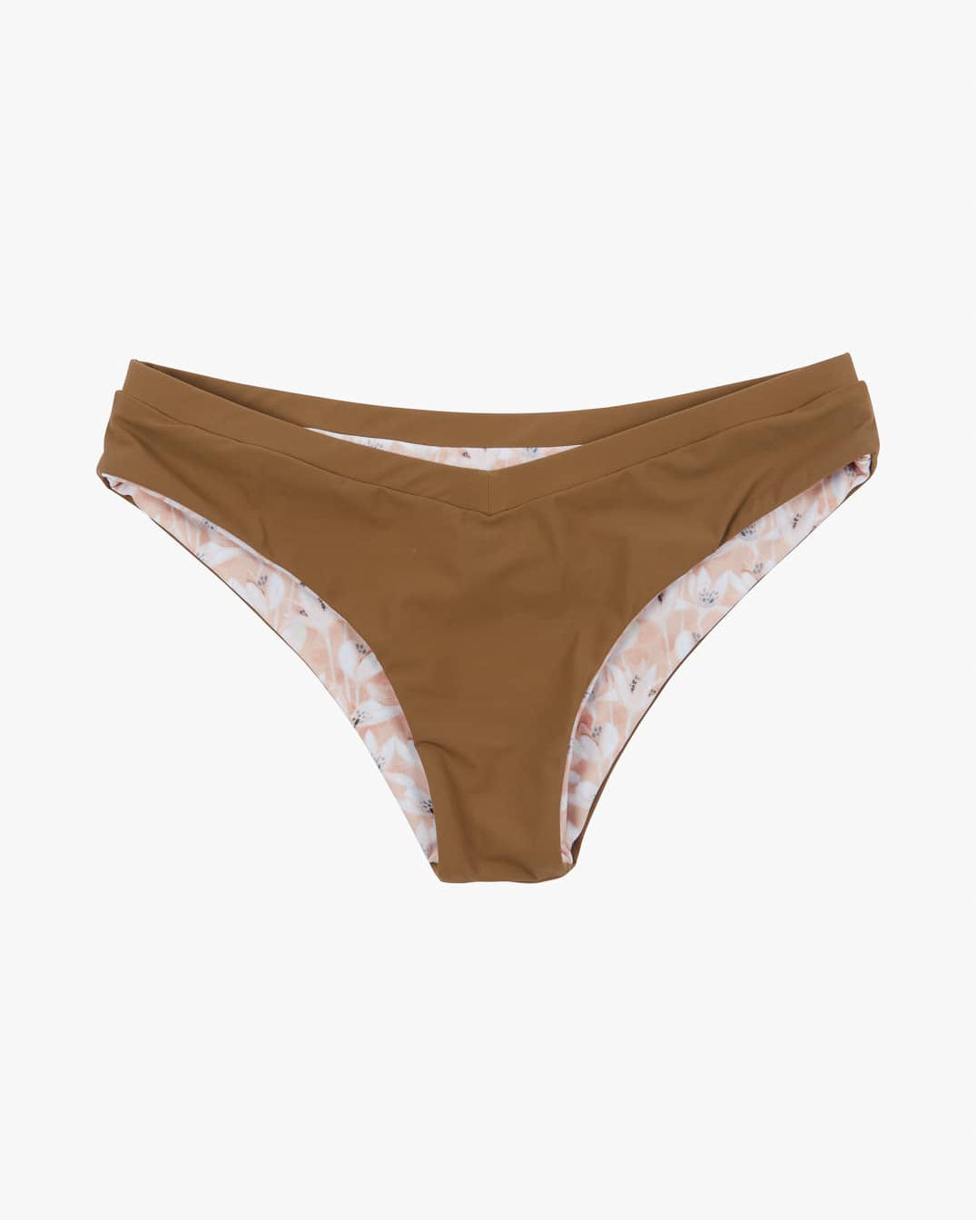 Gem Bikini Bottom in mocha/flowers