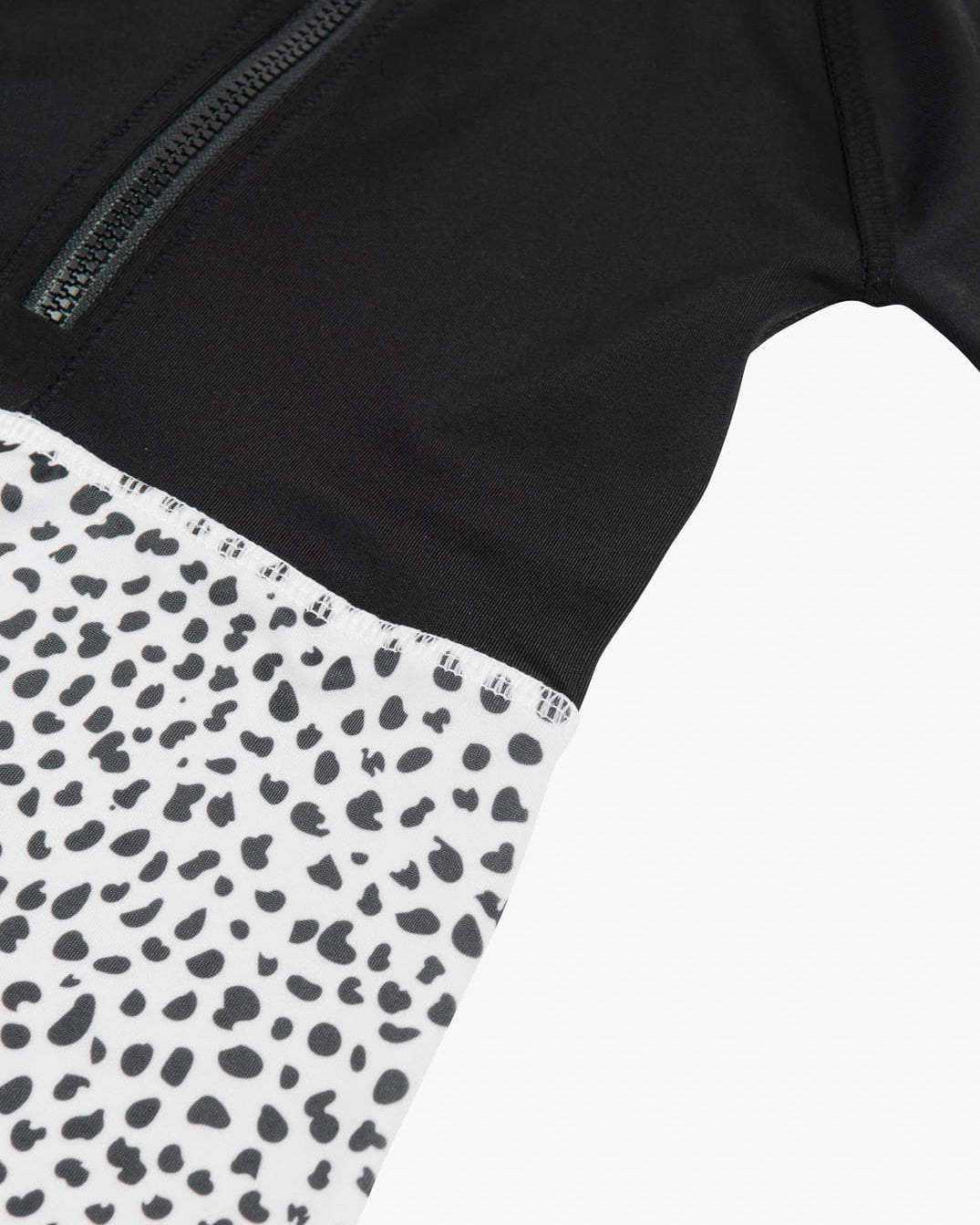 Malia Swimsuit in black/salty leo