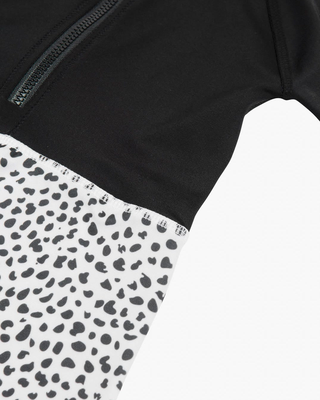 Malia Swimsuit in black/salty leo