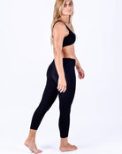 Fiji active top ribbed black
