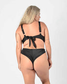 Bikini Top Audrey, Bikini Bottom Dusk, black