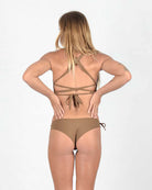 Charm Bikini Top, Keira Bikini Bottom, mocha