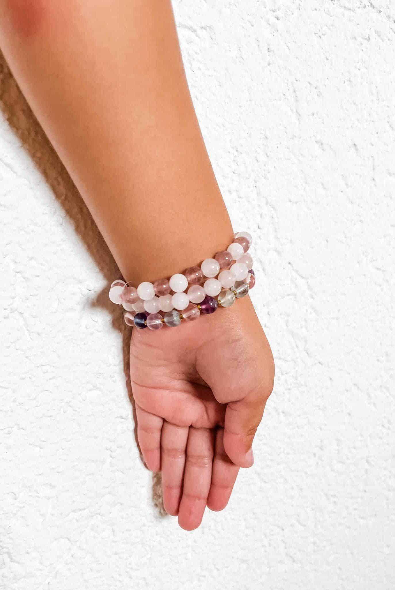 Kids gemstone bracelets