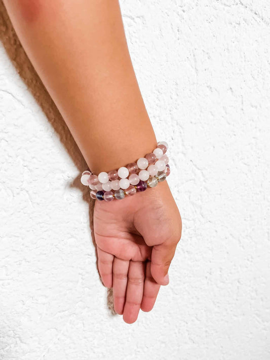 Kaufe 1 Edelsteinarmband für Kinder und erhalte das zweite zum halben Preis - Main Design - Schmuck - nachhaltig und fair hergestellt