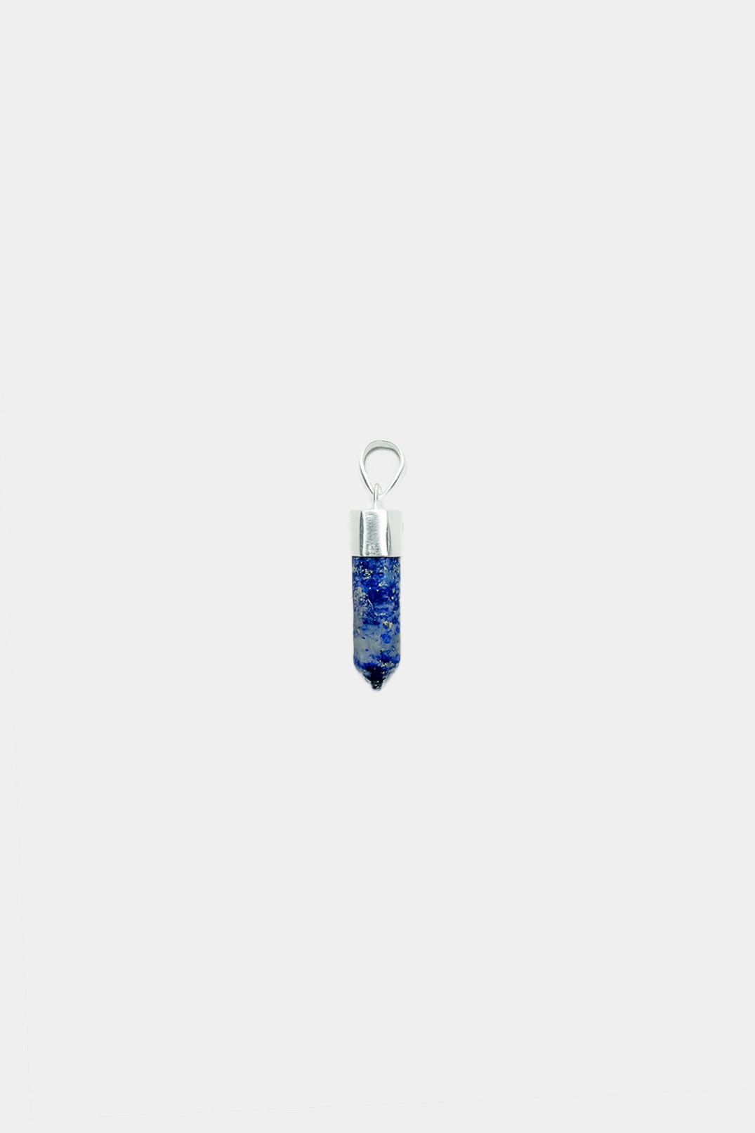 Crystal pendant blue sodalite