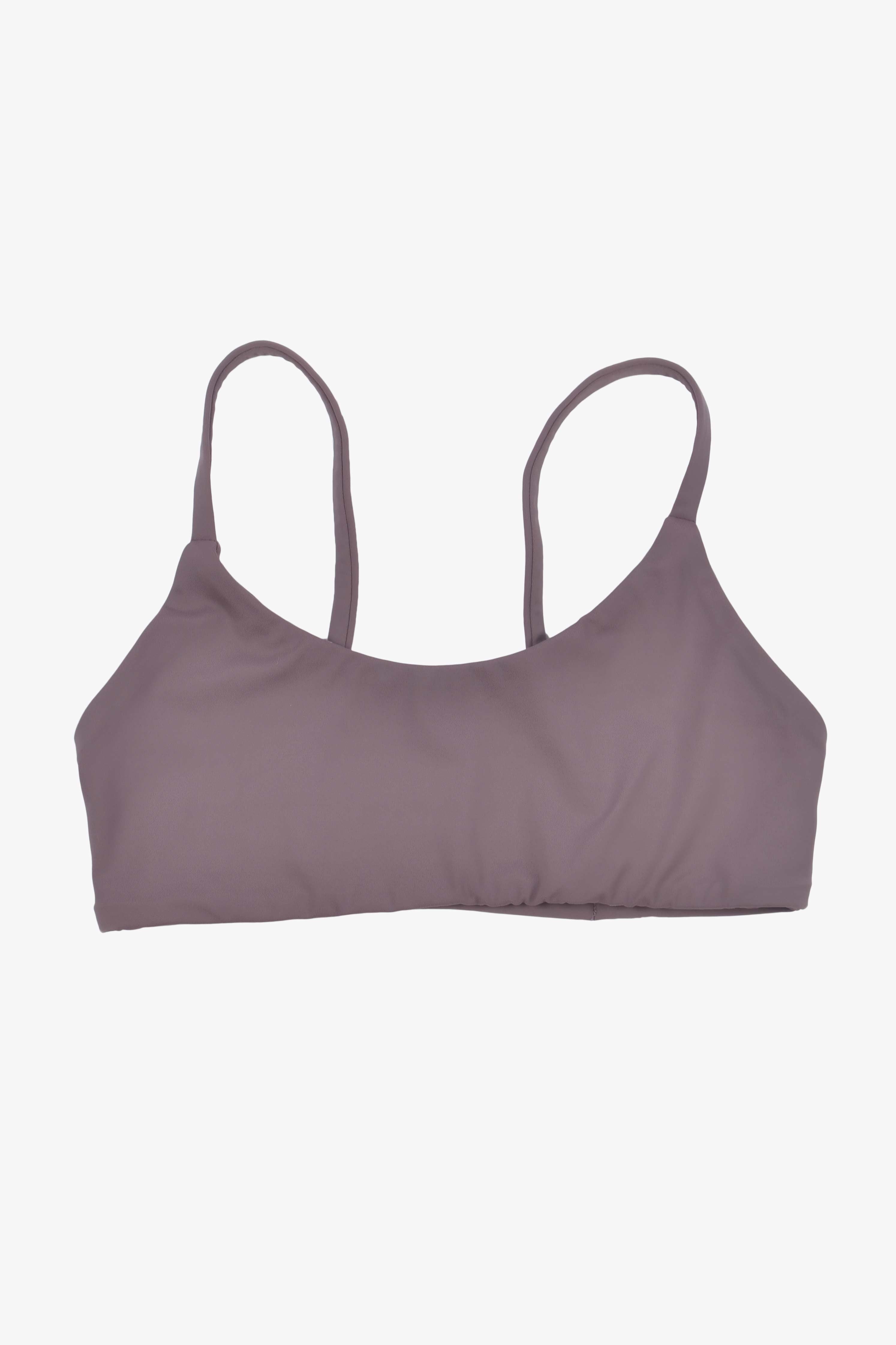 Sassy Bikini Top in elderberry