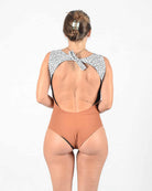 Divine Surf Suit in caramel/salty-leo