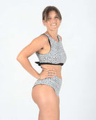 Flare Surf Bikini Top, Alice Bikini Bottom, black-salty leo