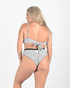 Adore Bikini Top, Gem Bikini Bottom, black-salty leo