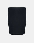 Der Ocean Glow Glitter Tube Skirt von Main Design - ein schimmernder Minirock mit hoher Taille - ist auf weißem Hintergrund abgebildet und eignet sich ideal als stilvolle Bademode für Ihren nächsten Strandlook.