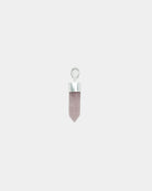 crystal pendant rose quartz