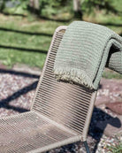 Nachhaltiges Haven Waffel Decke Strandtuch olive,  Main Design