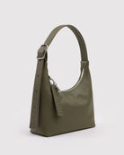 Nachhaltiges BAGGU Mini Recycled Leather Shoulder Bag Tasche black,  Main Design