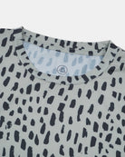 Nachhaltiges Aina Kinder UV Shirt leo grün wild current detail, Main Design 